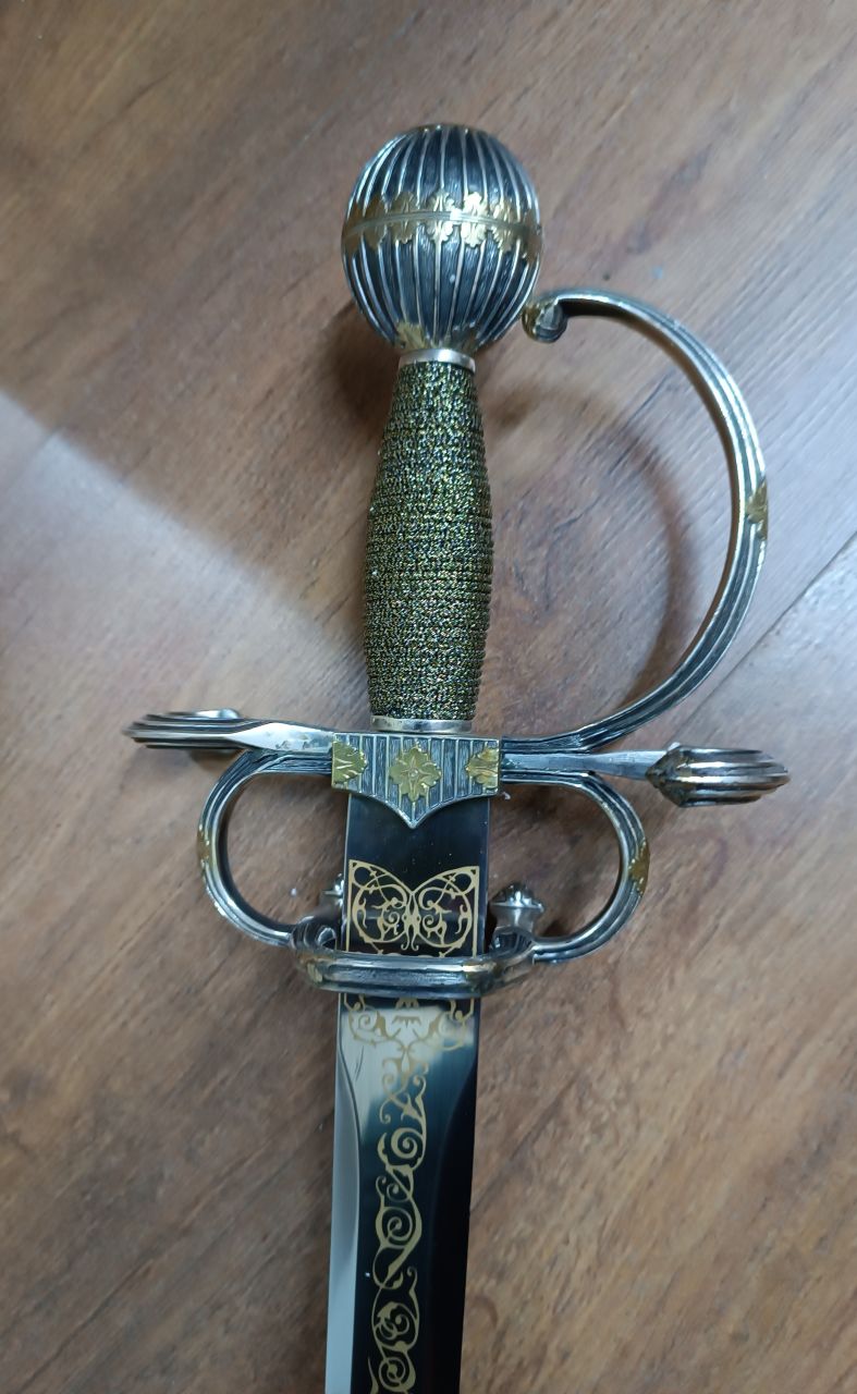 V. Károly díszkard – 97 cm – Gladius műhely V. Károly díszkard – 97 cm – Gladius műhely