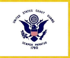U.S.A. partiőrség zászlója