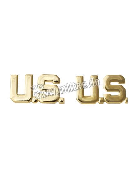 U.S. felirat arany