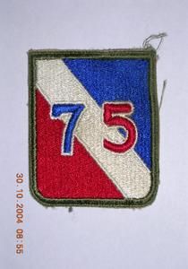 U.S. army 75. lövészhadosztály