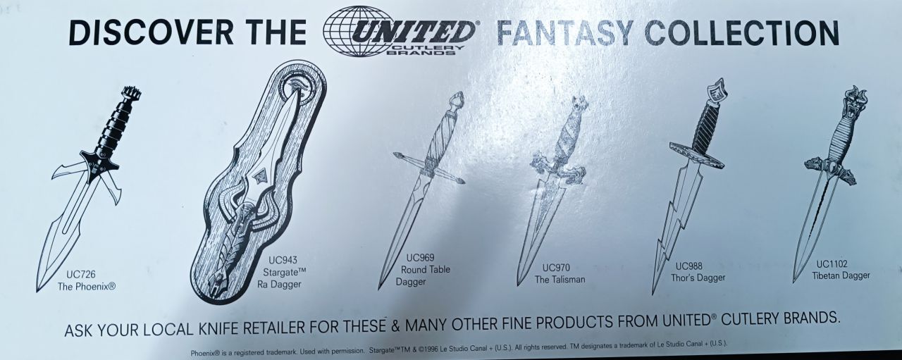 UC1102 United Cutlery Kit Rae Tibeti Tőr UC1102 United Cutlery Kit Rae Tibeti Tőr