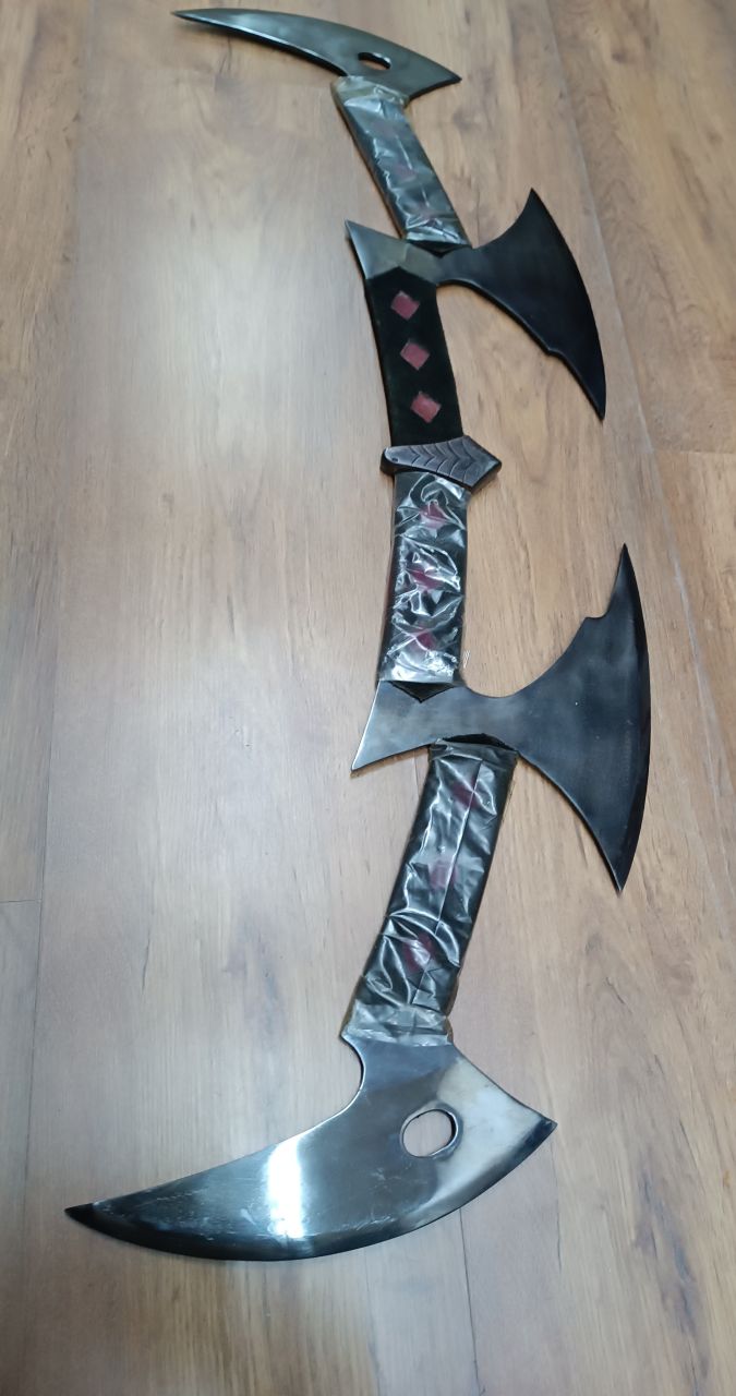 UC3059 Double Blade Crusader Axe