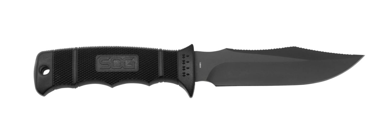 SOG Seal Pup Elite – taktikai tőr, AUS‑8 acél, Cordura/Kydex tok (Herbertz)