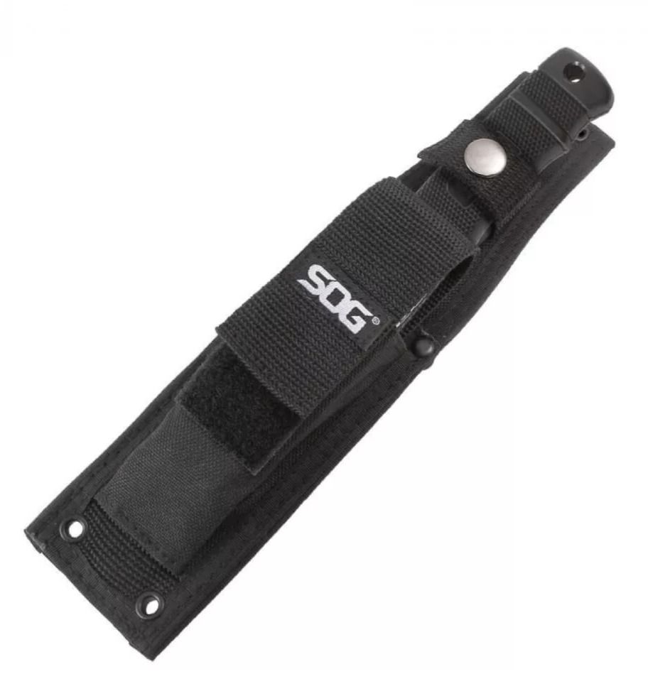 SOG Seal Pup Elite – taktikai tőr, AUS‑8 acél, Cordura/Kydex tok (Herbertz)