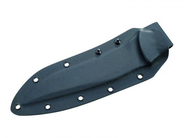 Schrade 142217 övkés – 8Cr13MoV acél, TPE nyél, műanyag tok