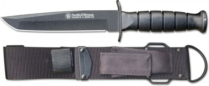Smith & Wesson Search & Rescue – Fix pengéjű taktikai kés Kydex/Cordura tokkal és fenőkővel Smith & Wesson Search & Rescue – Fix pengéjű taktikai kés Kydex/Cordura tokkal és fenőkővel
