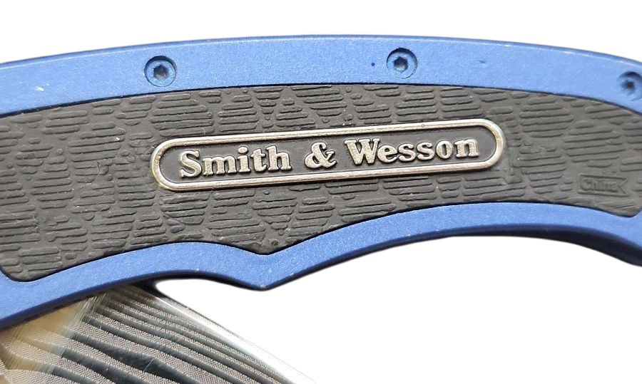 Smith & Wesson CH205D – Egykezes zsebkés damaszkusz mintázatú pengével