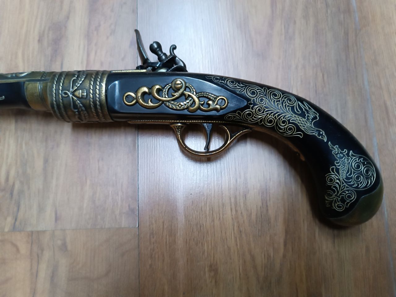 Párbaj pisztoly XVIII sz.