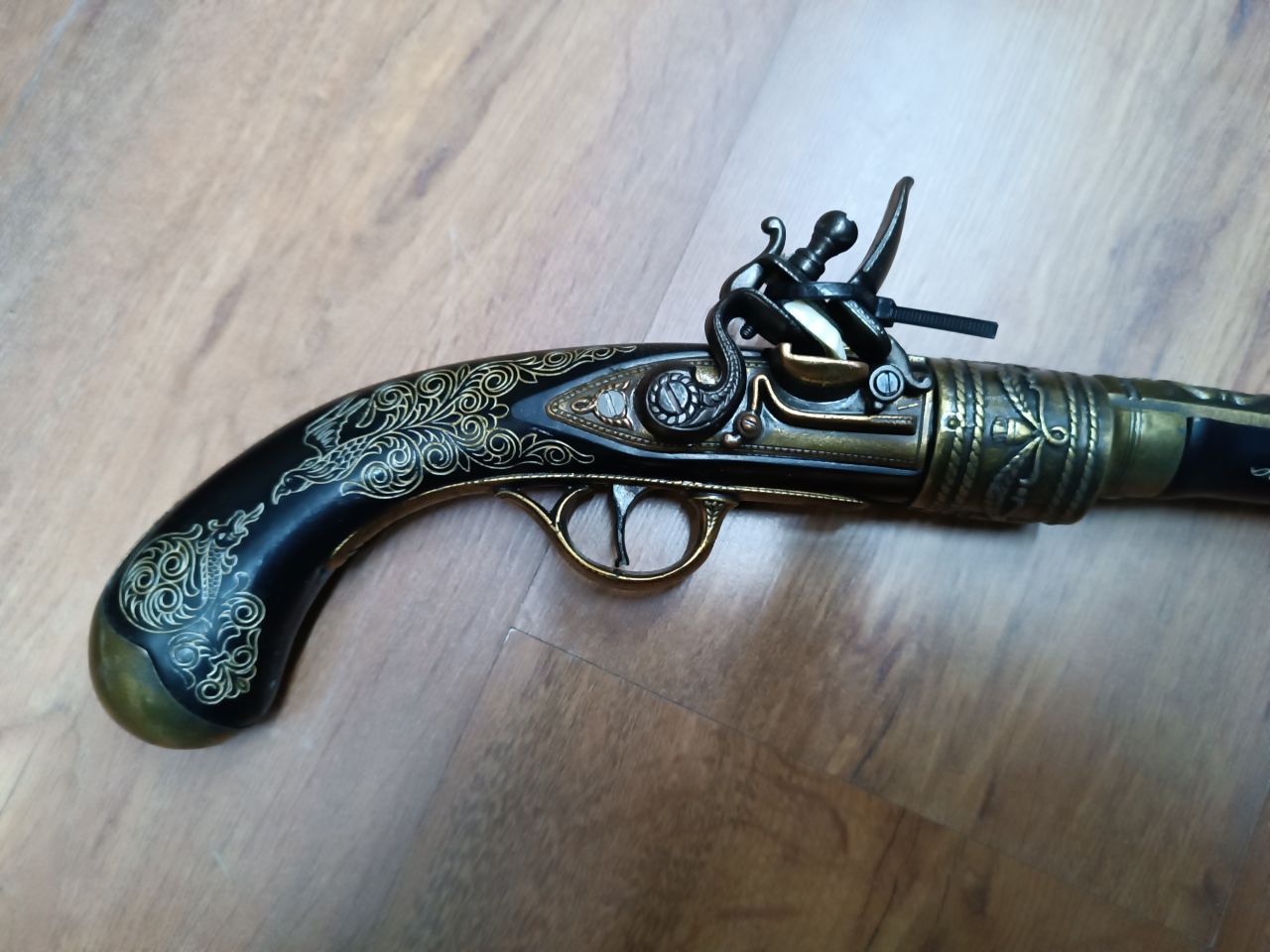 Párbaj pisztoly XVIII sz.