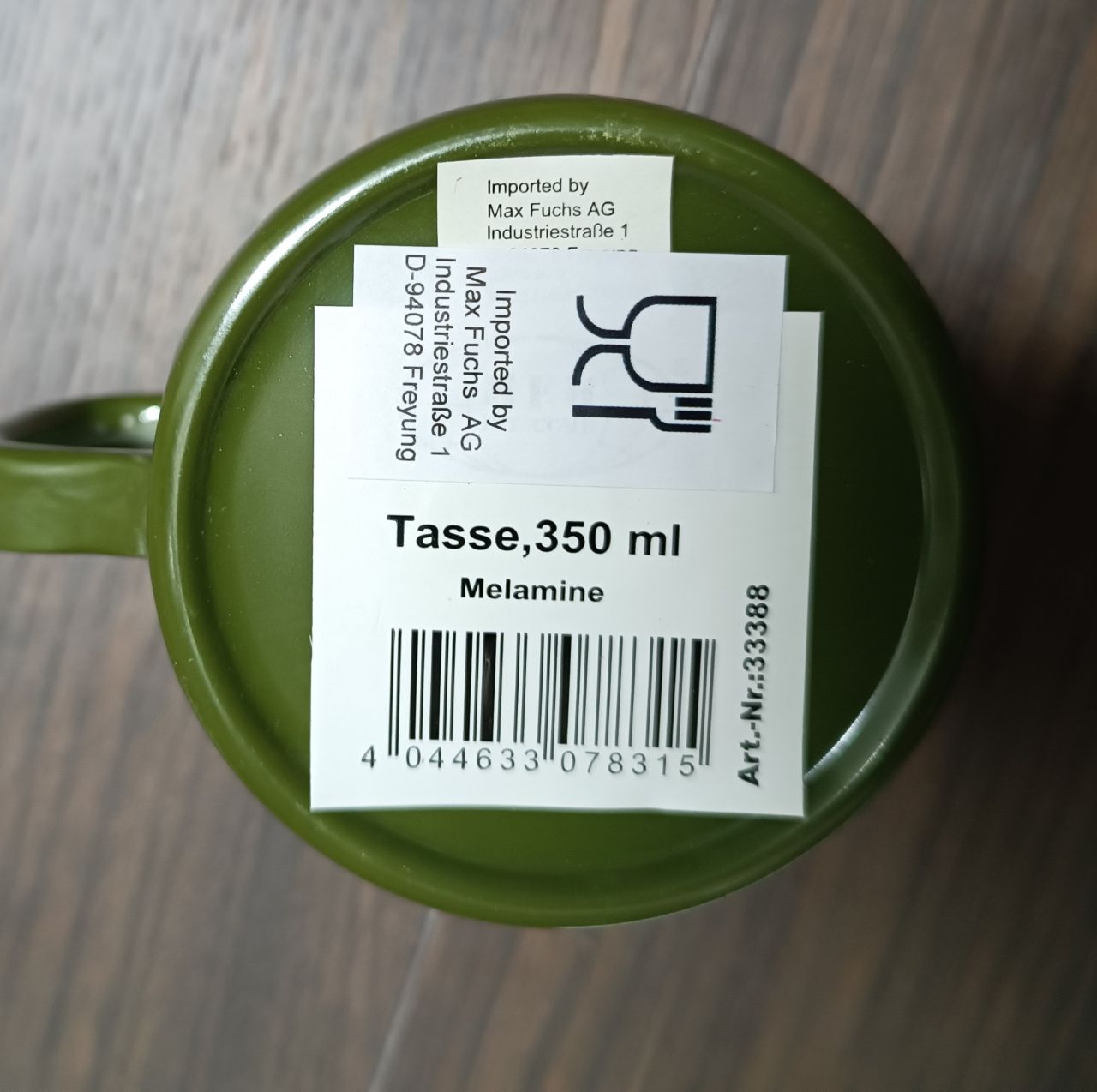 Műanyag bögre melaminból Műanyag bögre melaminból