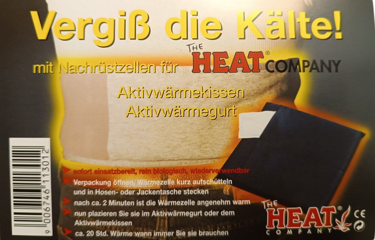 The HEAT Company melegítő párna The HEAT Company melegítő párna