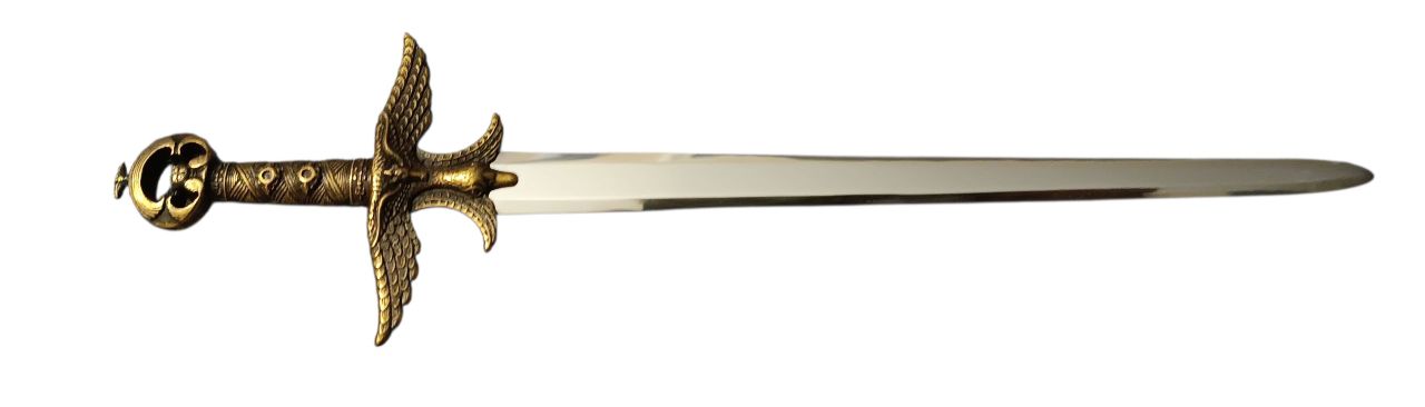 Borítékbontó díszkard 'Lohengrin-Siegfried kardja' Borítékbontó díszkard 'Lohengrin-Siegfried kardja'