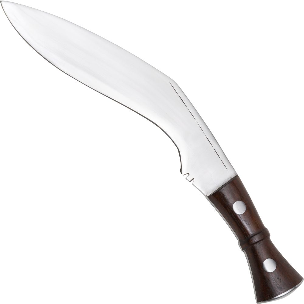 Eredeti Panawal kukri – nepáli katonai modell, carbonacél, két kiskéssel