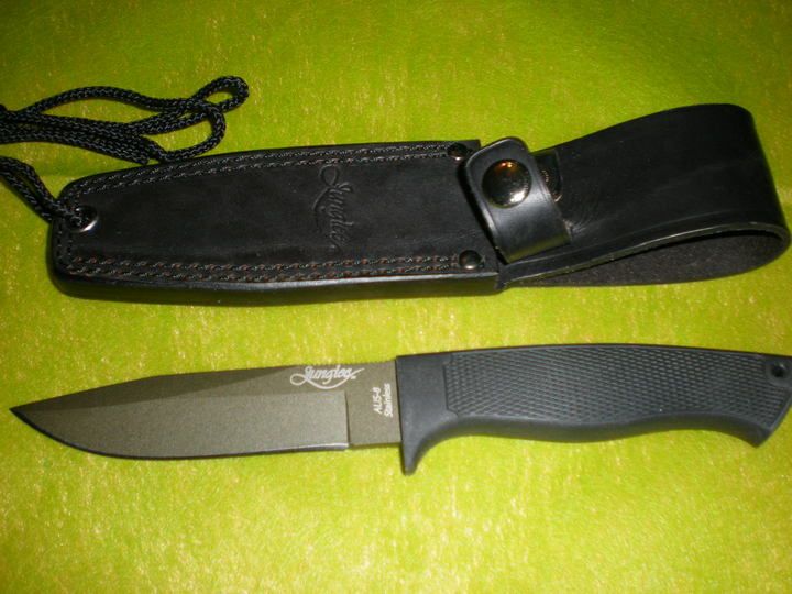 Junglee Tactical Dagger – AUS‑8 acél, szürke teflon bevonat, Seki/Japan