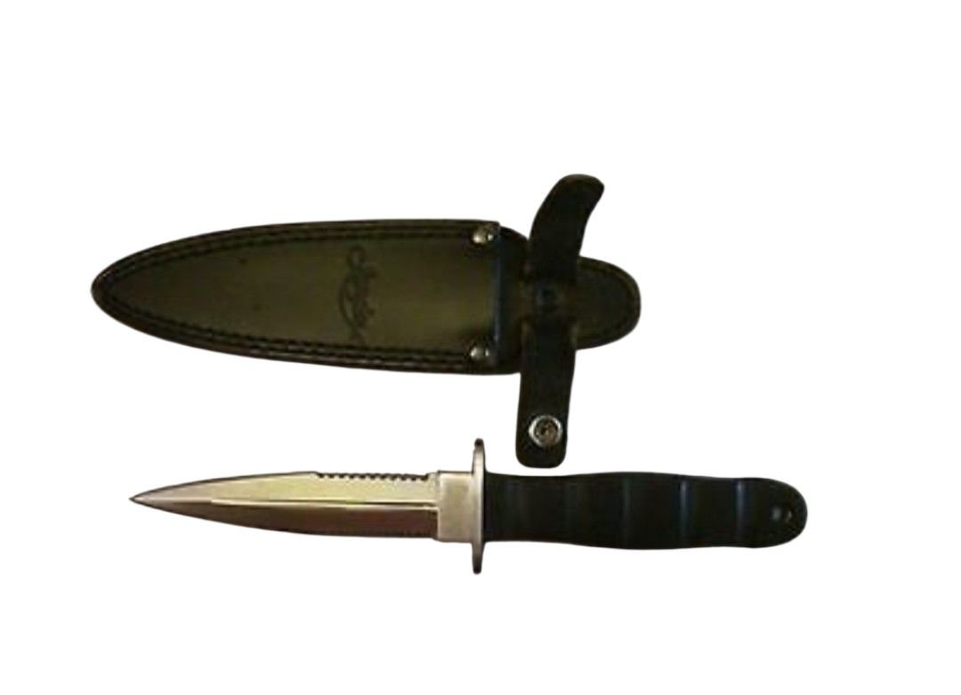 Junglee Marco Polo outdoor kés – AUS‑8 acél, kétoldalas részben fogazott penge Junglee Marco Polo outdoor kés – AUS‑8 acél, kétoldalas részben fogazott penge