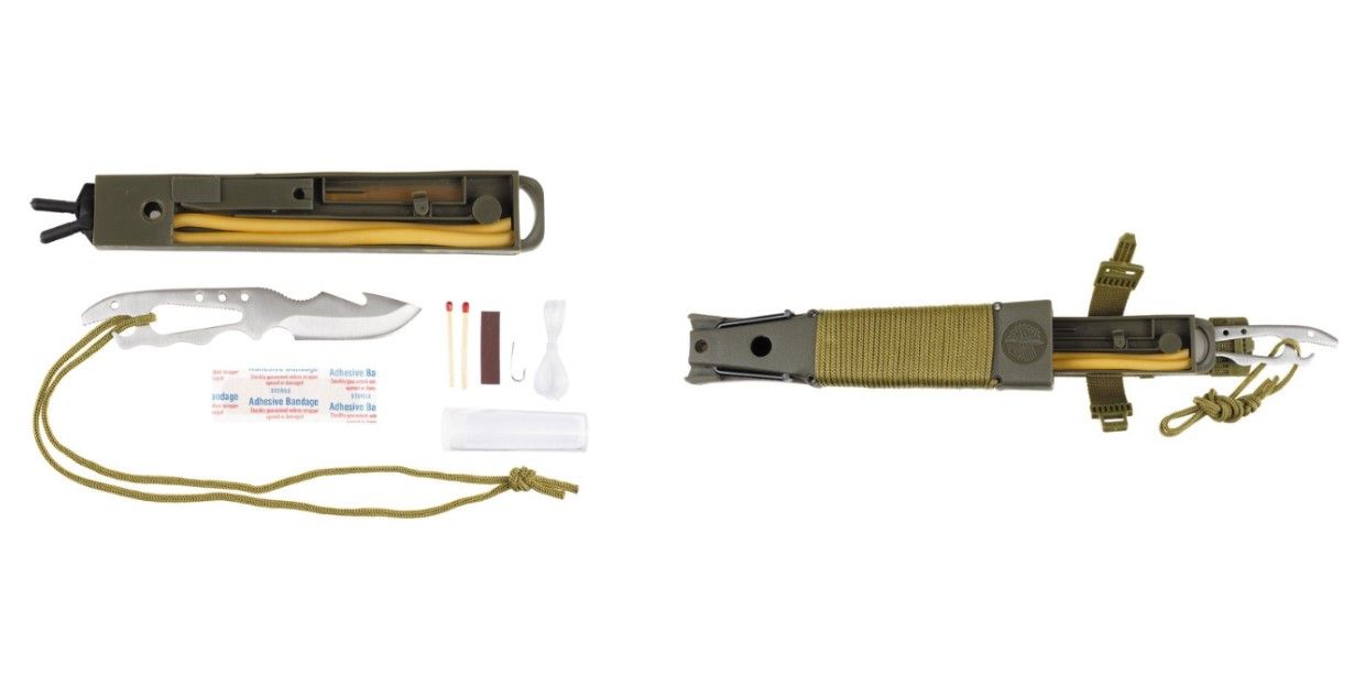 Jungle King II utánépítés – 35 cm túlélőkés fogazott hátéllel, masszív kialakítással