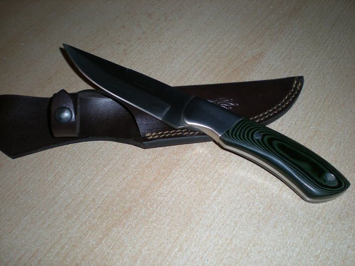 Joker 24 Outdoor – 24 cm-es spanyol outdoor kés, 440 acél, Stamina nyél, bőrtokkal Joker 24 Outdoor – 24 cm-es spanyol outdoor kés, 440 acél, Stamina nyél, bőrtokkal