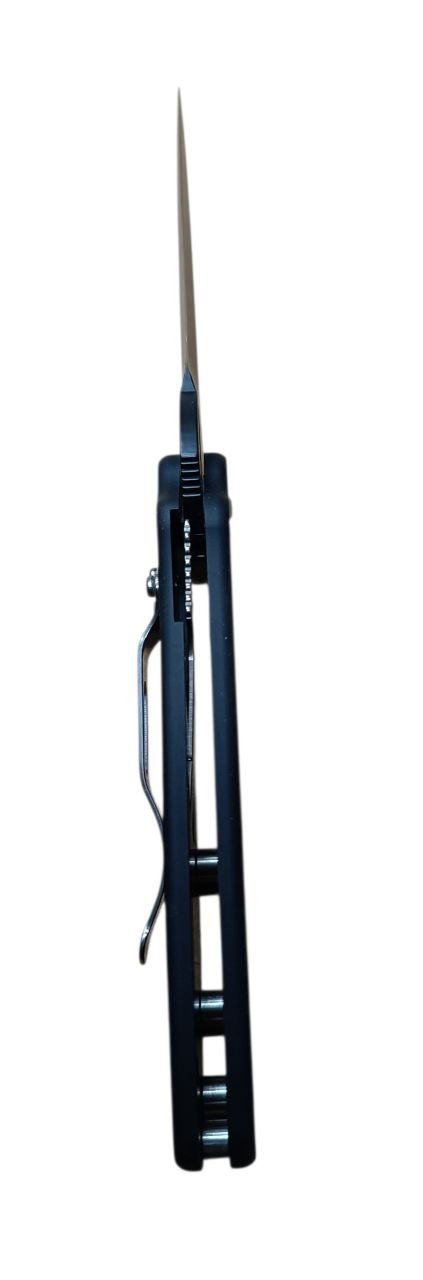 Iron Eagle – egykezes zsebkés, 9 cm 1.4116 acél penge, fekete alumínium nyél Iron Eagle – egykezes zsebkés, 9 cm 1.4116 acél penge, fekete alumínium nyél