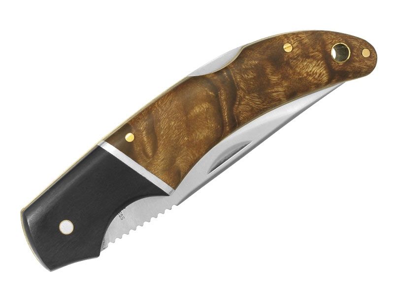 Haller 42940 zsebkés – 8 cm-es 440-es acél penge, gyökér–paliszanderfa nyél, díszdobozos gyűjtői modell Haller 42940 zsebkés – 8 cm-es 440-es acél penge, gyökér–paliszanderfa nyél, díszdobozos gyűjtői modell