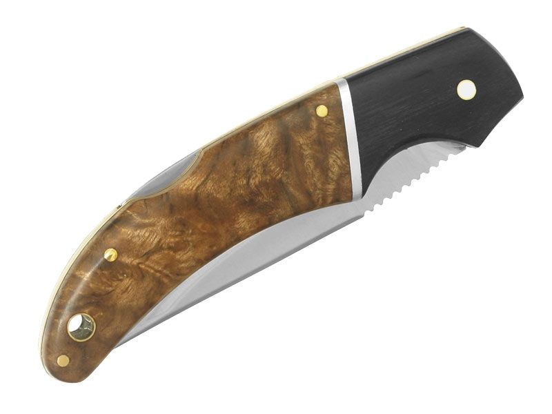 Haller 42940 zsebkés – 8 cm-es 440-es acél penge, gyökér–paliszanderfa nyél, díszdobozos gyűjtői modell Haller 42940 zsebkés – 8 cm-es 440-es acél penge, gyökér–paliszanderfa nyél, díszdobozos gyűjtői modell