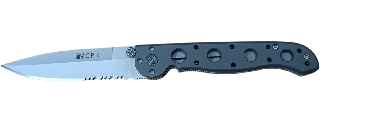 CRKT M16‑13 Titanium – Taiwan gyártású taktikai zsebkés, részben fogazott pengével CRKT M16‑13 Titanium – Taiwan gyártású taktikai zsebkés, részben fogazott pengével