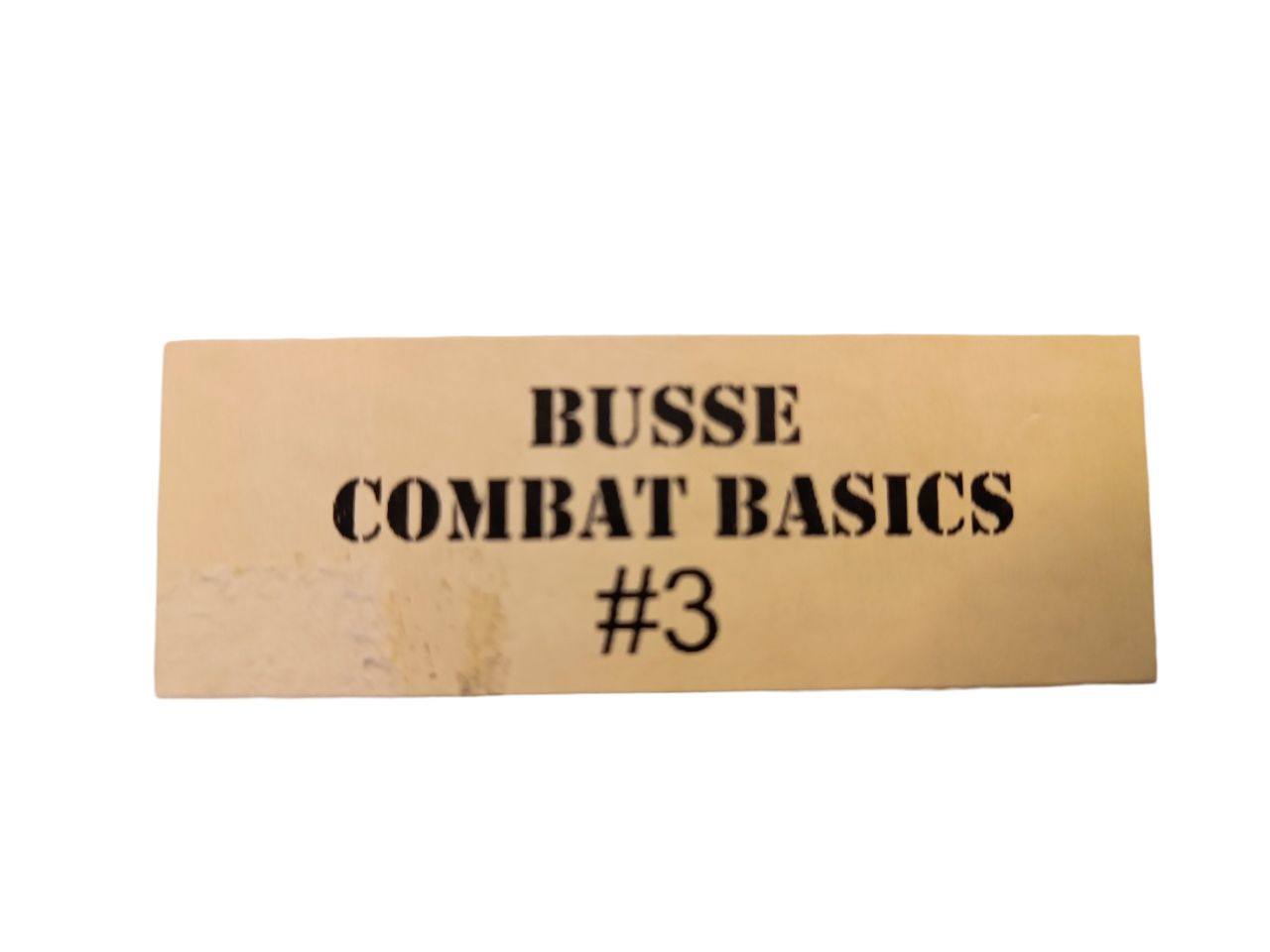 Busse Combat Basic 3 – Gyári Combat Grade túlélőkés (7 mm)