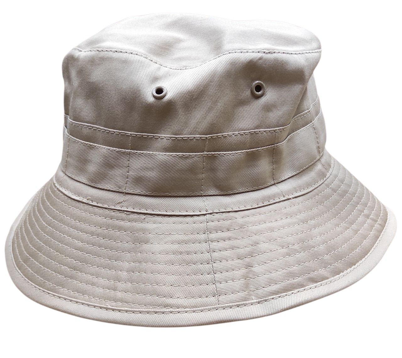 Klasszikus horgászkalap – 65% poliészter, 35% pamut, szellőzőnyílásokkal