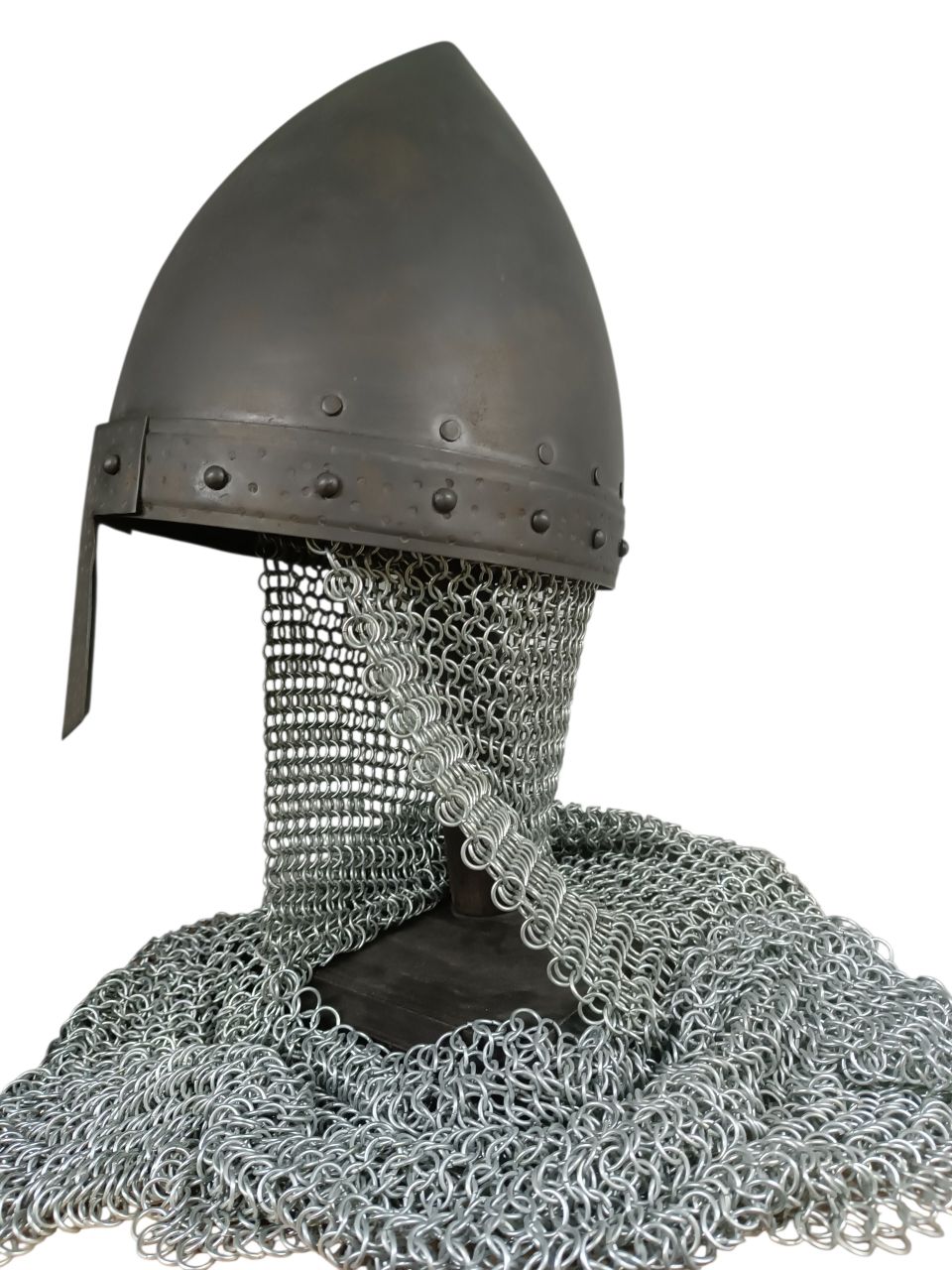 Normann sisak lánccsuklyával 