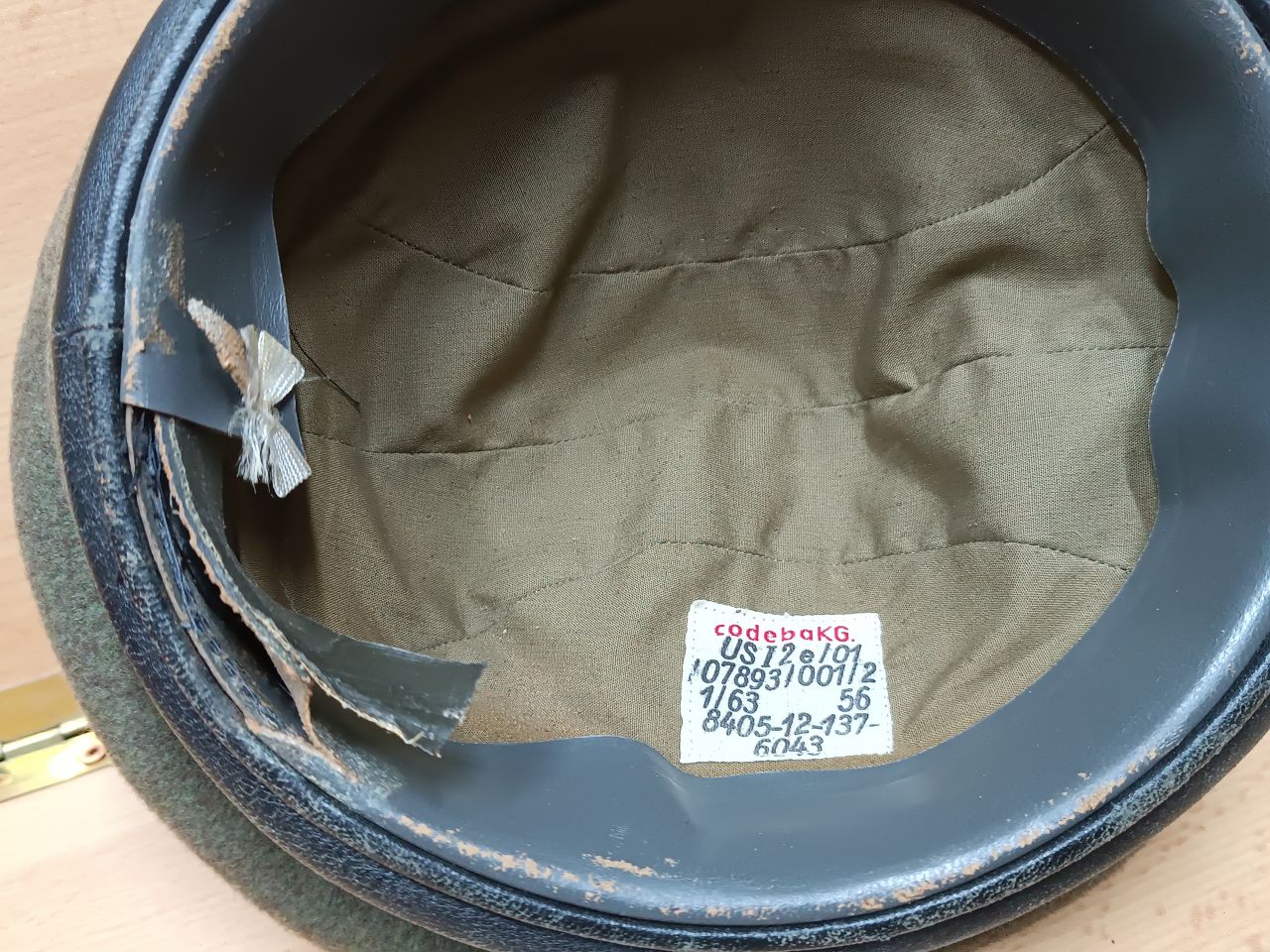 Bundeswehr Panzer Schutzmutze