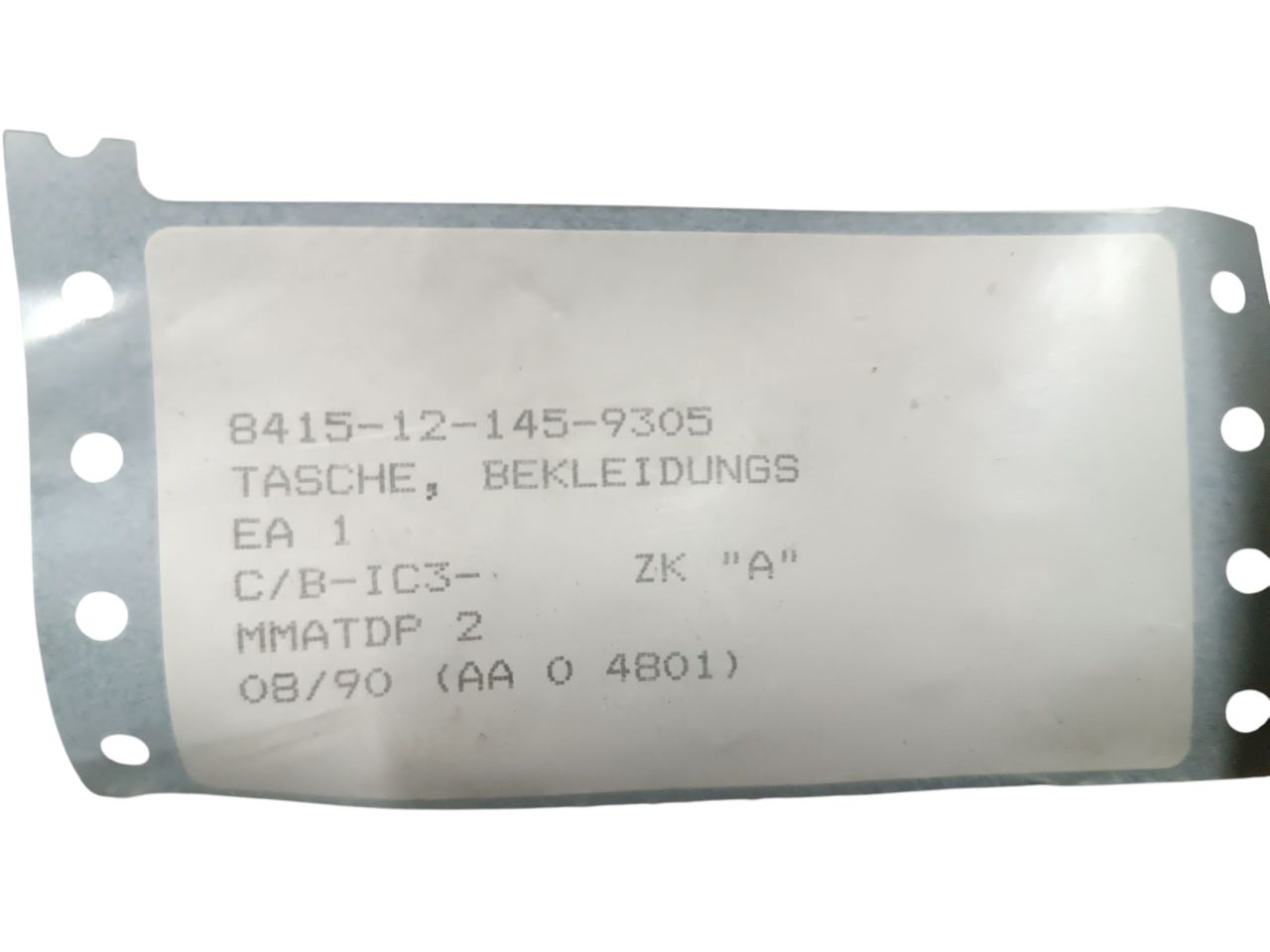 Bundeswehr ABC-Schutzmaskentasche (ABC védőmaszk táska)