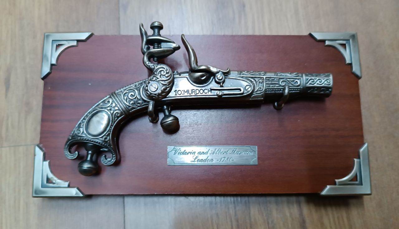 Dekoratív skót pisztolyreplika Dekoratív skót pisztolyreplika
