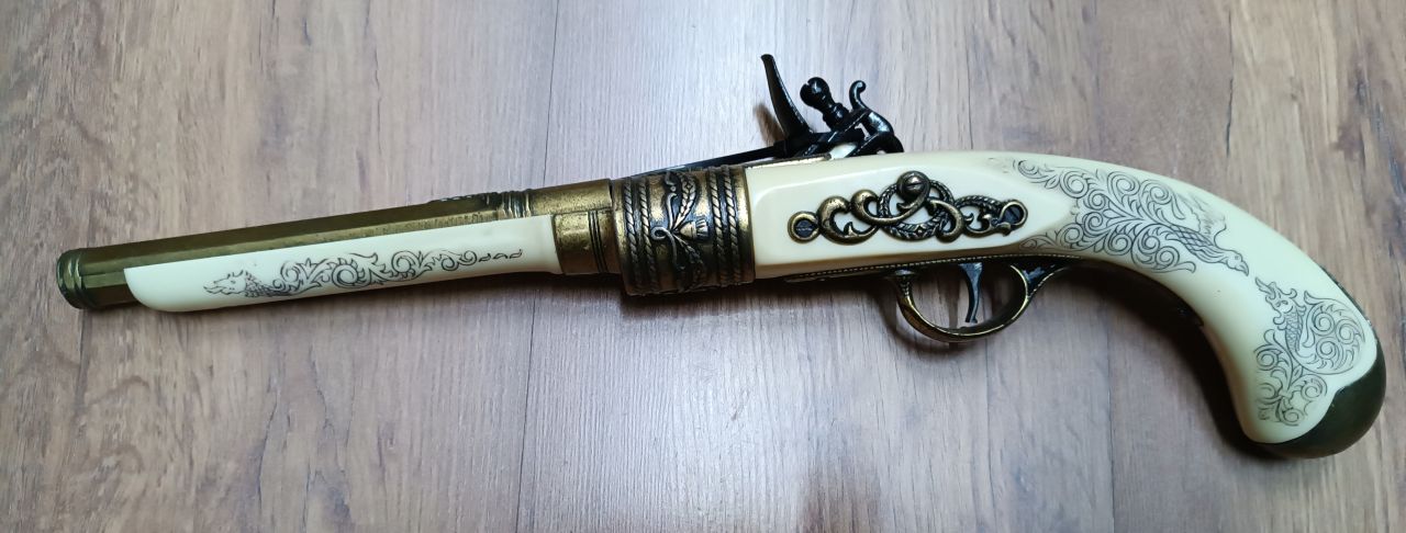 Párbaj pisztoly XVIII sz.