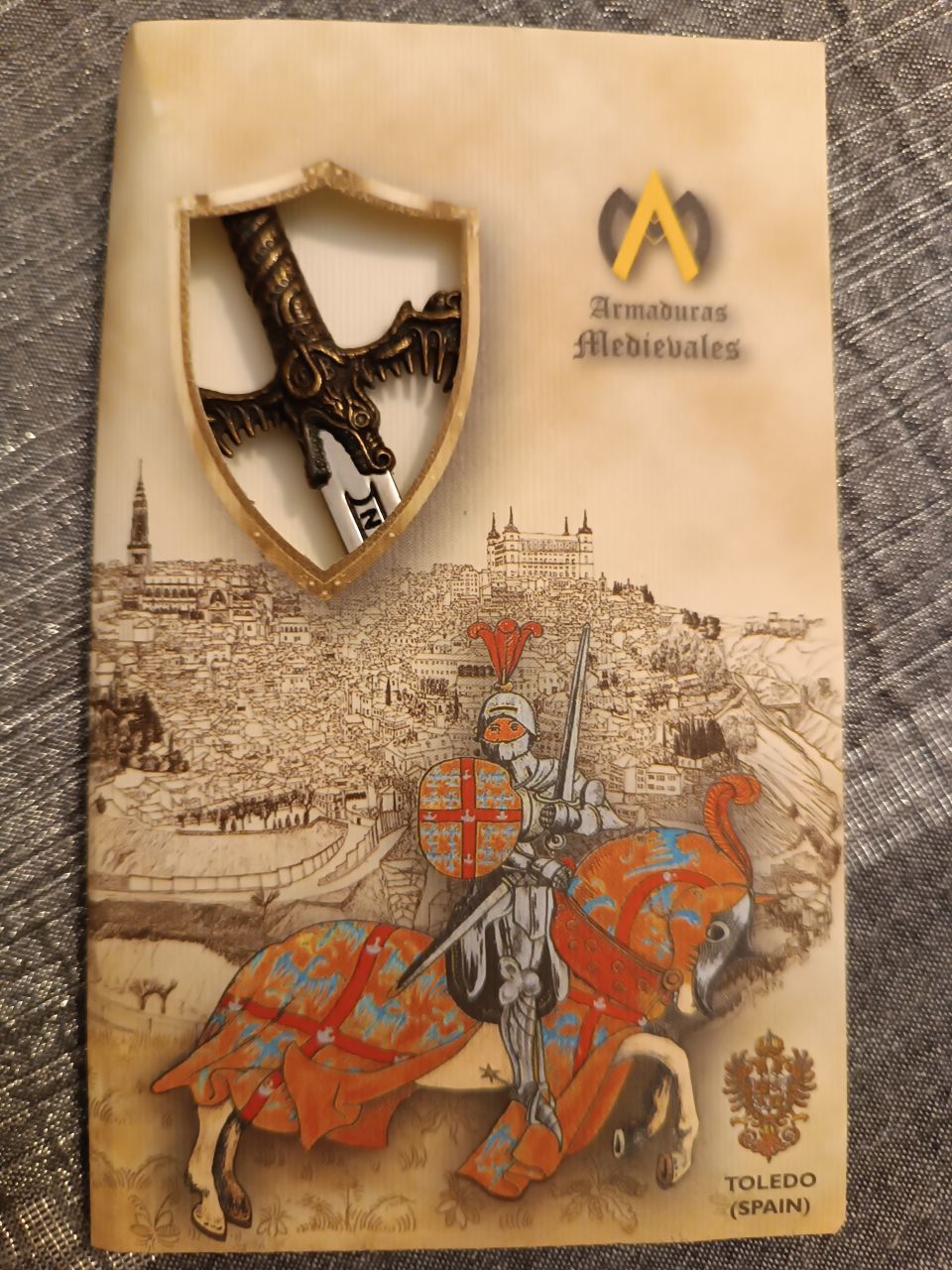 „BARBARIAN” mini díszkard – 15 cm, Armaduras műhely