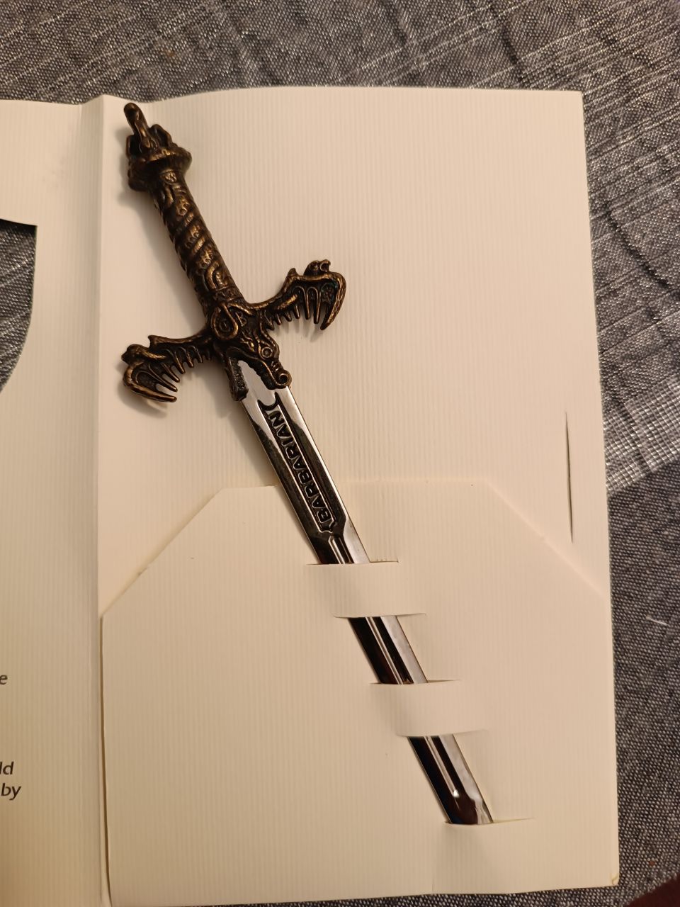 „BARBARIAN” mini díszkard – 15 cm, Armaduras műhely