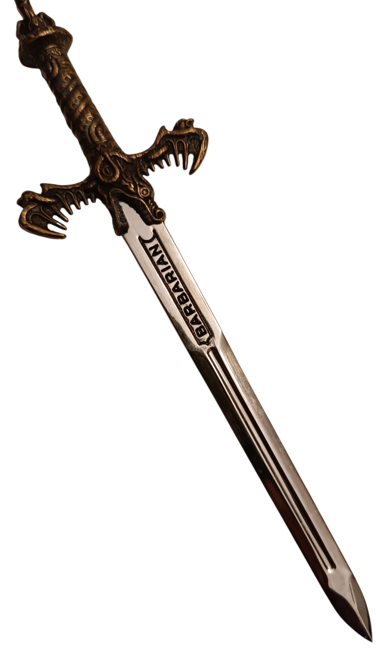 „BARBARIAN” mini díszkard – 15 cm, Armaduras műhely