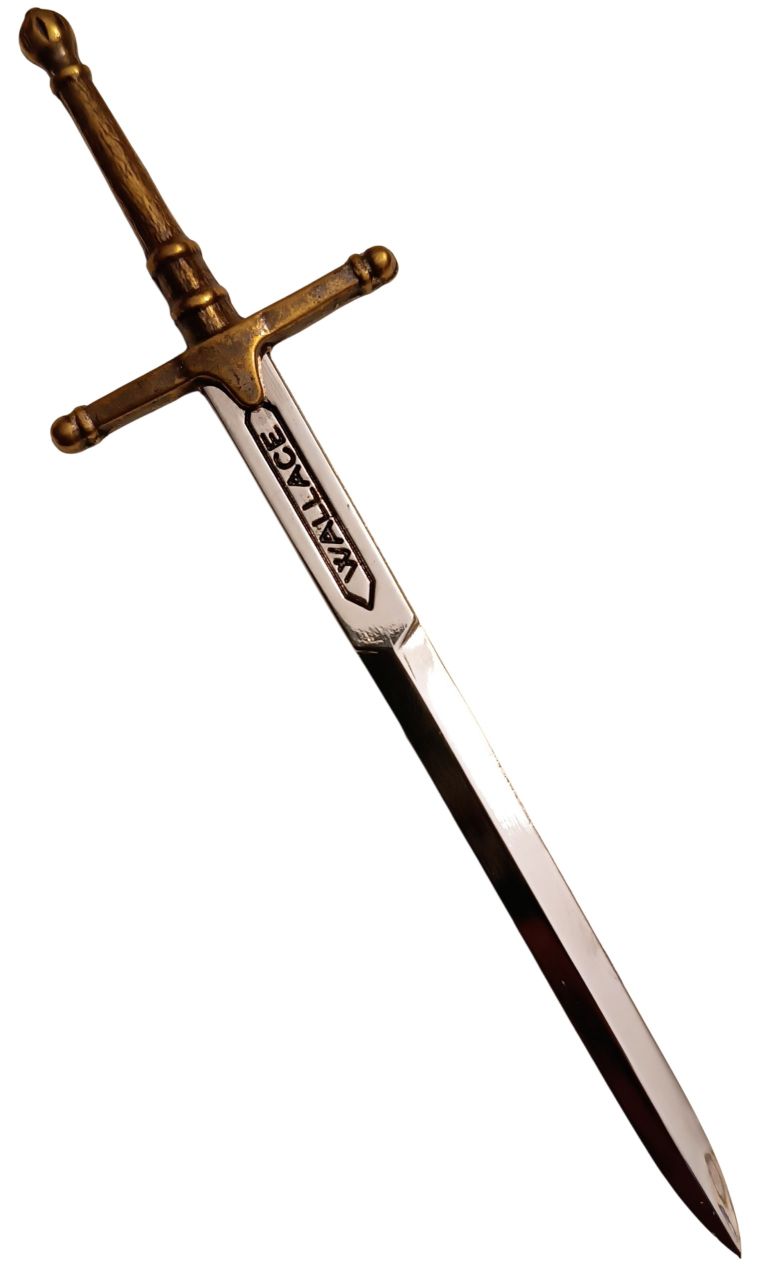 Papír vágó mini díszkard 'WALLACE'