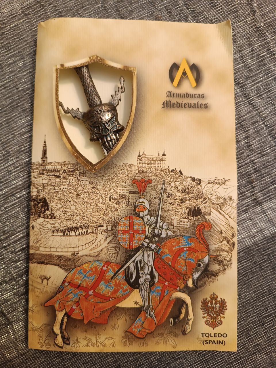 Papír vágó mini díszkard ESPADA 'TERMINATOR' Papír vágó mini díszkard ESPADA 'TERMINATOR'