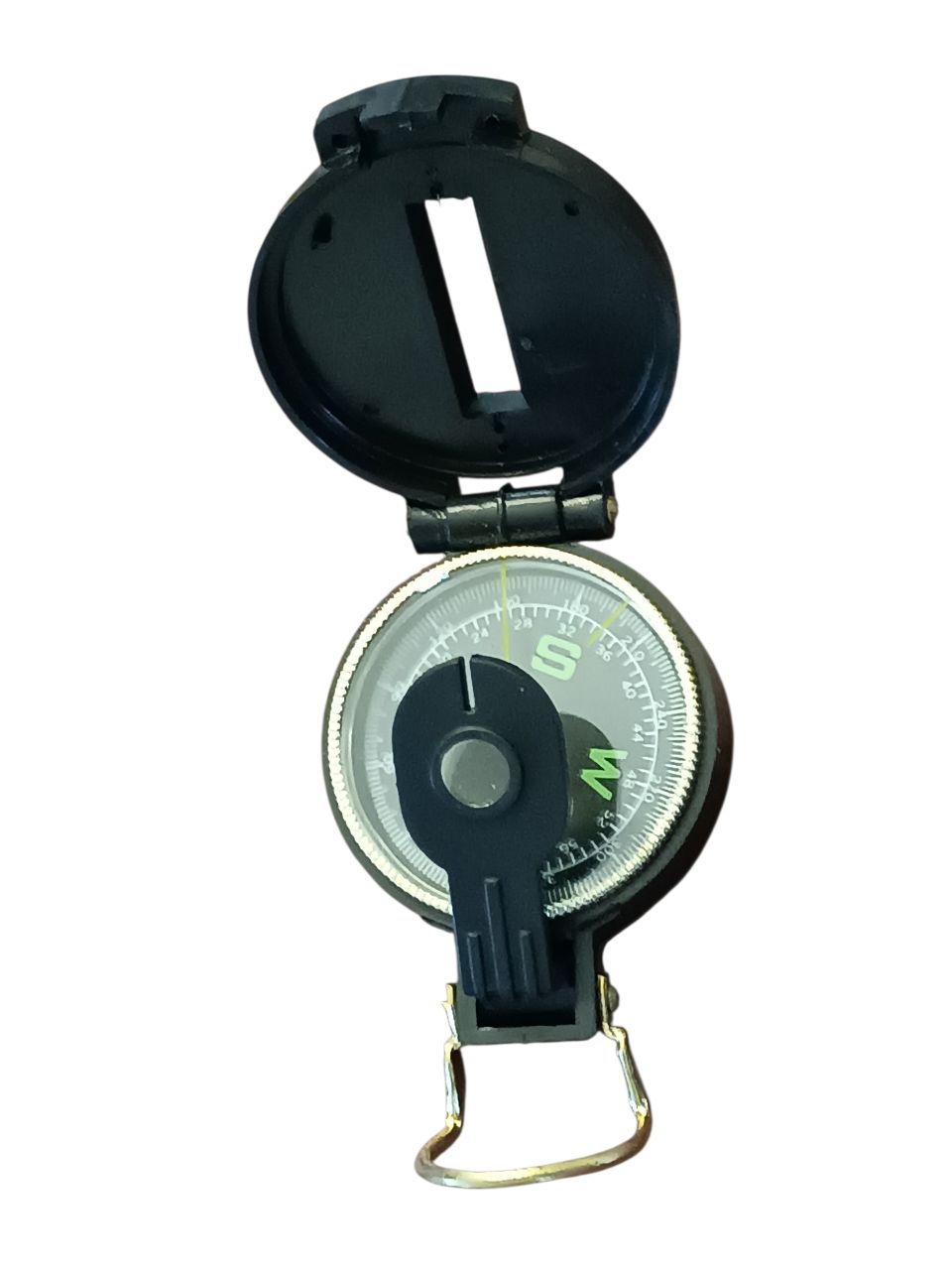 Haller zárható fedeles iránytű – olajcsillapítású tájoló fekete kompozit házban