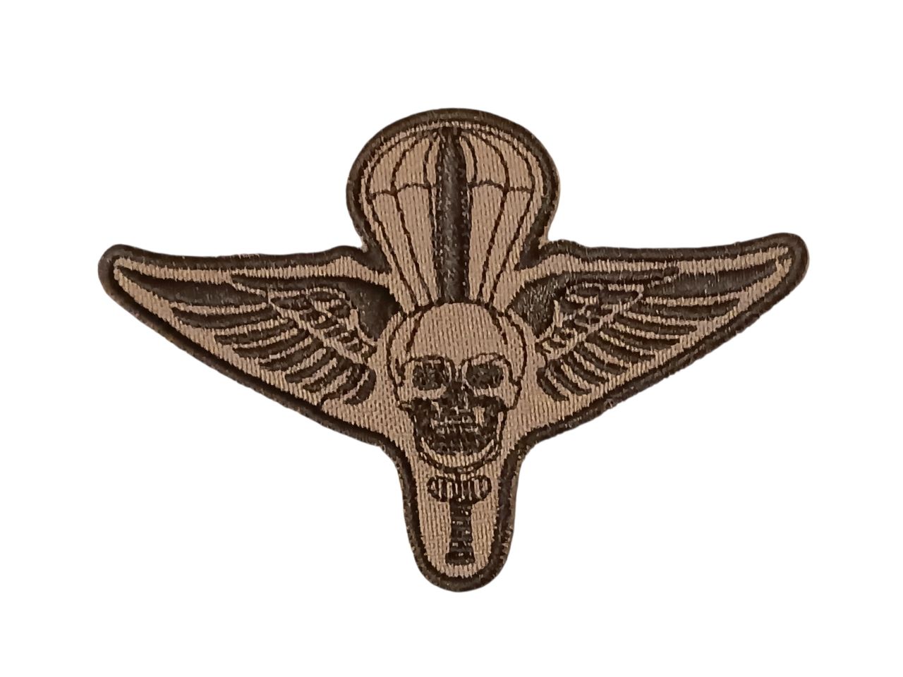 Koponyás Ejtőernyős Felvarró – Airborne / Special Forces Taktikai Patch