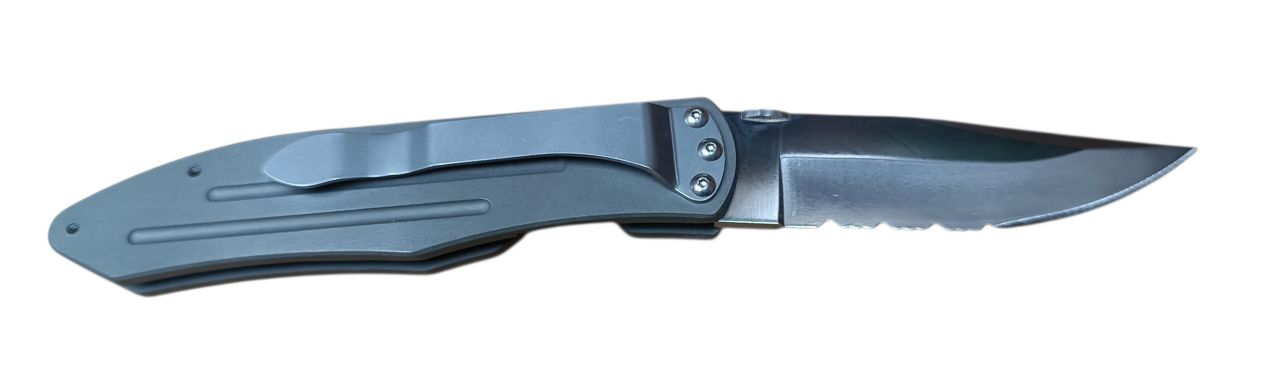 KA‑BAR D2 USA zsebkés – részben recézett clip‑point penge, kifutott modell KA‑BAR D2 USA zsebkés – részben recézett clip‑point penge, kifutott modell