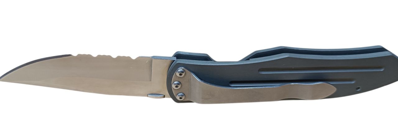 KA‑BAR D2 USA zsebkés – részben recézett clip‑point penge, kifutott modell KA‑BAR D2 USA zsebkés – részben recézett clip‑point penge, kifutott modell