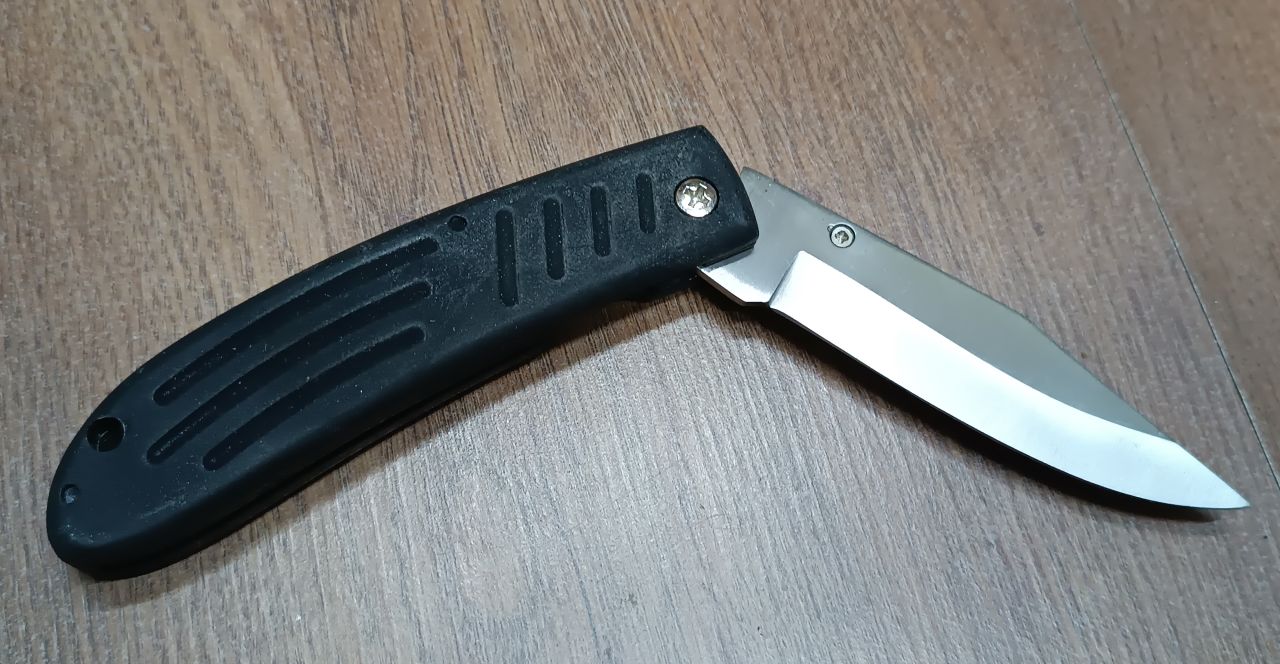Linder 324611 egykezes zsebkés – 85 mm rozsdamentes acél pengével