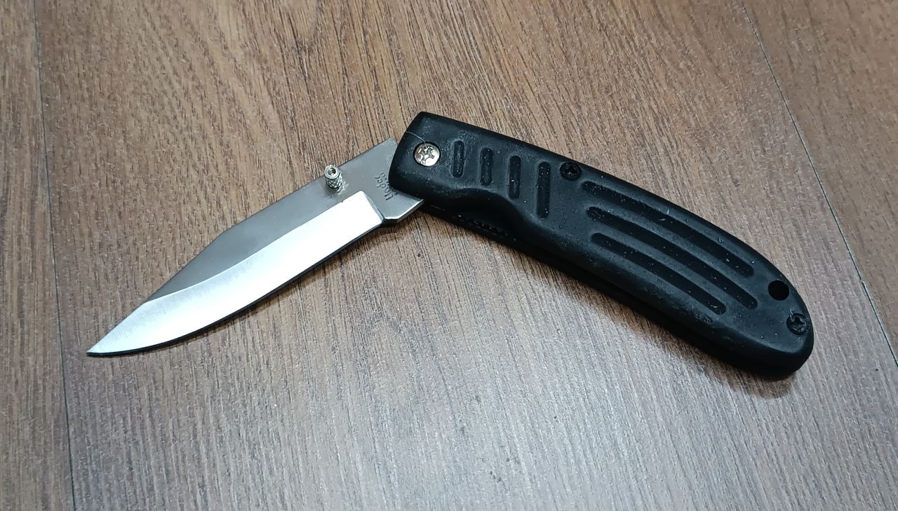 Linder 324611 egykezes zsebkés – 85 mm rozsdamentes acél pengével