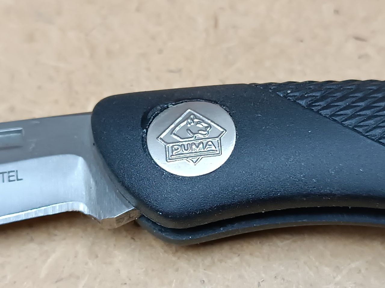 Puma Protec II Zytel Solingen Zsebkés Fekete Markolattal