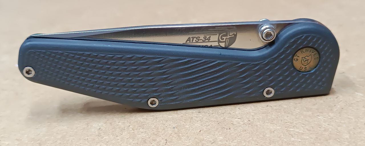 GT Knives Police Automatic GT104 ATS-34 Automata Zsebkés USA Gyári Dobozzal GT Knives Police Automatic GT104 ATS-34 Automata Zsebkés USA Gyári Dobozzal